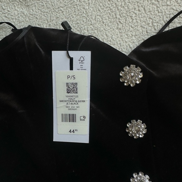 Dynamite Diamanté Corset - Picture 2 of 6